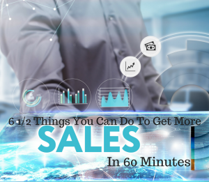 Image 6 1/2 things you can do to get sales on A Daily Basis